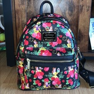 Beauty and the beast lounge fly book bag